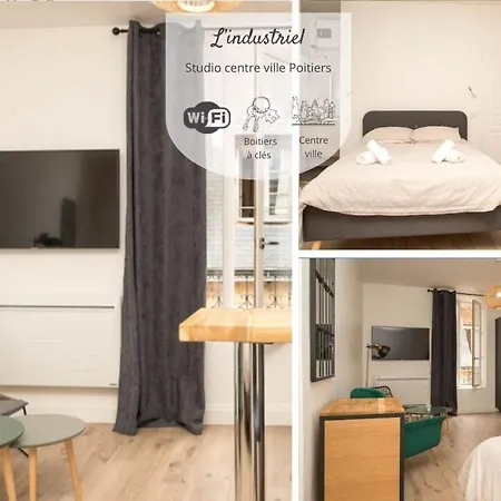 Grand Studio Industriel Dans Le Centre Historique Apartment *